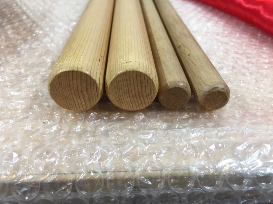 締太鼓 セット 約35cm 和楽器 蒔絵 小型和太鼓2個 締太鼓台 撥4本 付き