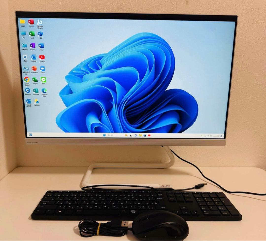 Y618 LENOVOノートパソコン1TB大容量メモリ8G Win11オフィス付