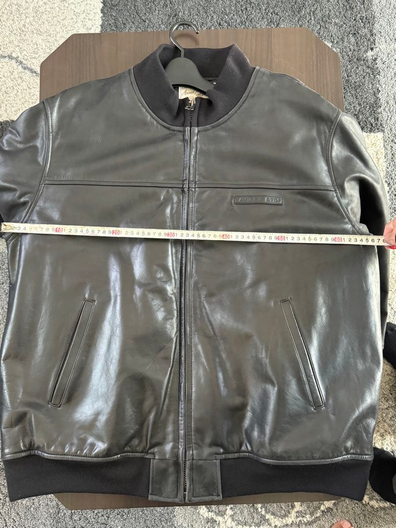 さとしa.k.aタロイモ 　AVIREX 5Lサイズ　革ジャン