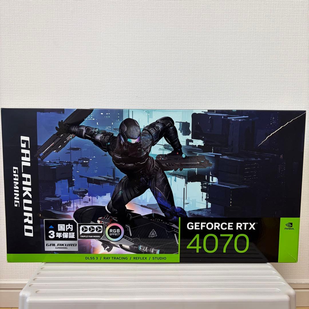 RTX4070 玄人志向 GALAKURO Nvidia GeForce