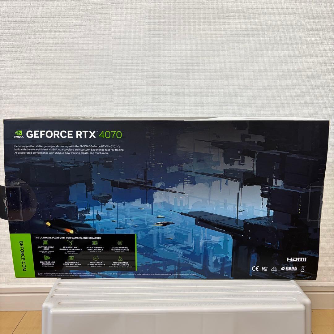 RTX4070 玄人志向 GALAKURO Nvidia GeForce