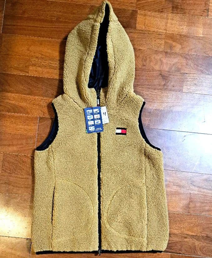   GOLF リバーシブルルボア フリースベスト