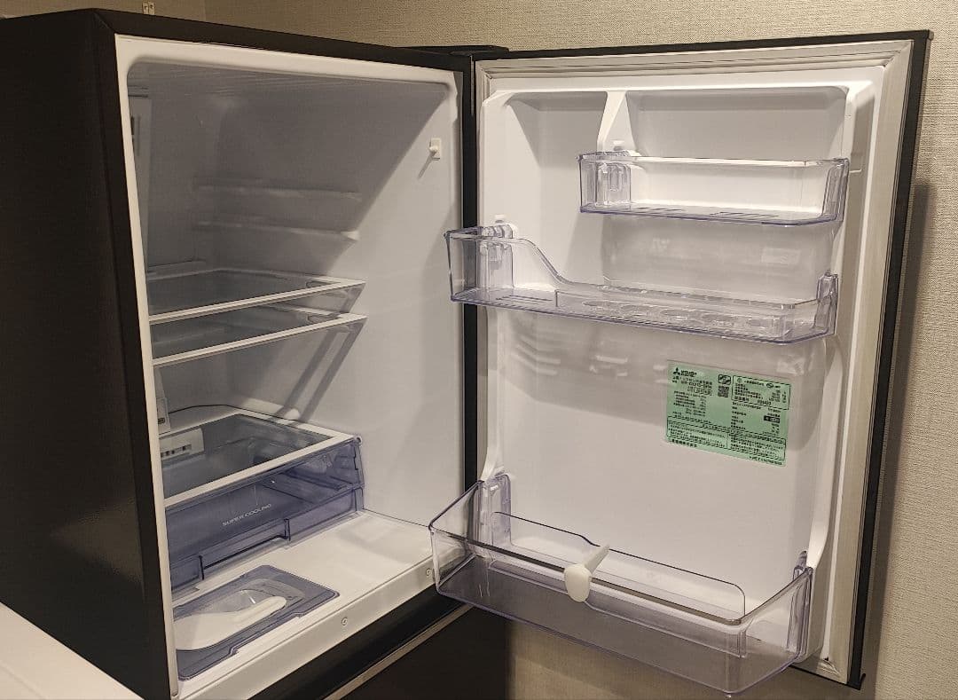 三菱電機 冷蔵庫272L グロッシーブラウン MR-CX27D-BR