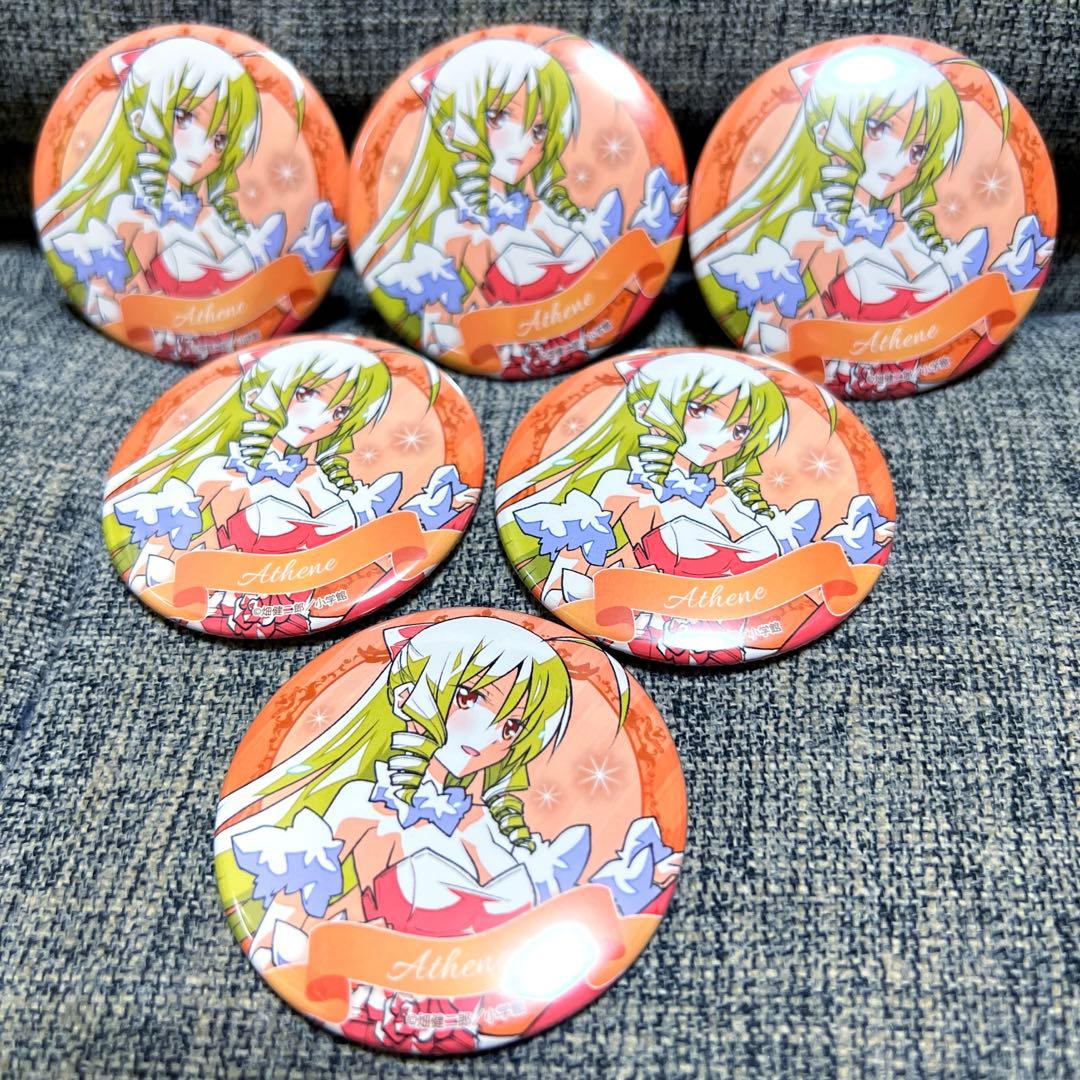 ハヤテのごとく　天王州アテネ　ブラインド　ランダム　缶バッジ　6個