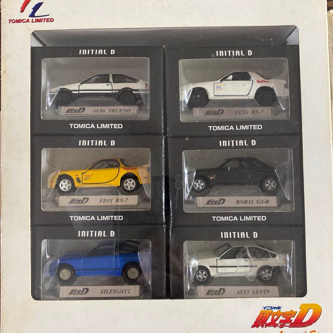 トミカ［イニシャル］頭文字D Limited Stage 6台セット　未開封