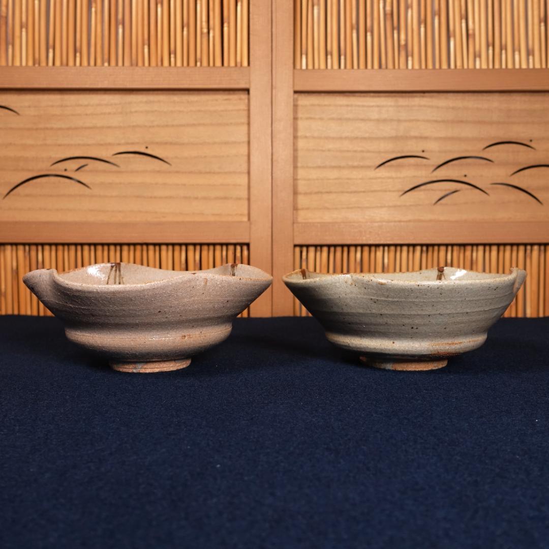 13代 中里太郎右衛門窯 絵唐津 平向付 10客 共箱