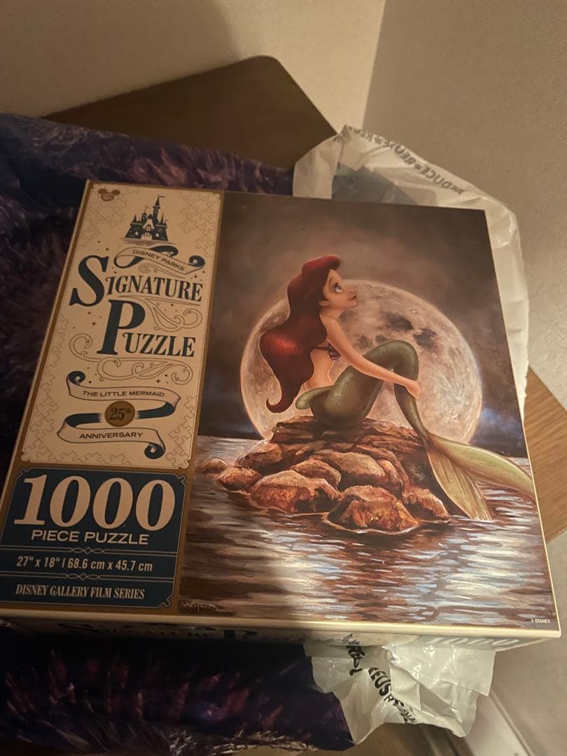 【新品】リトルマーメイド　25周年記念ディズニー公式　限定品　ディズニーワールド