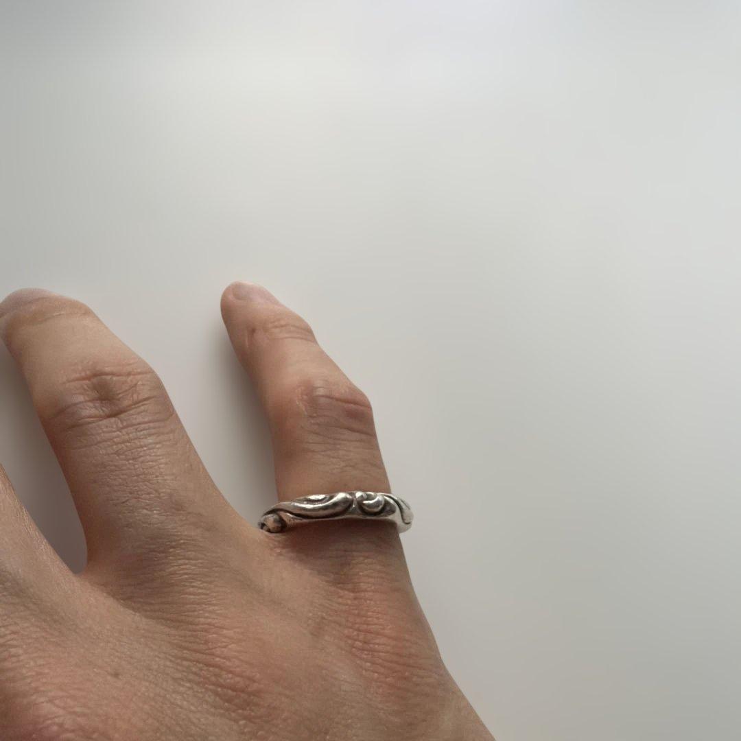 クロムハーツ スクロールリング