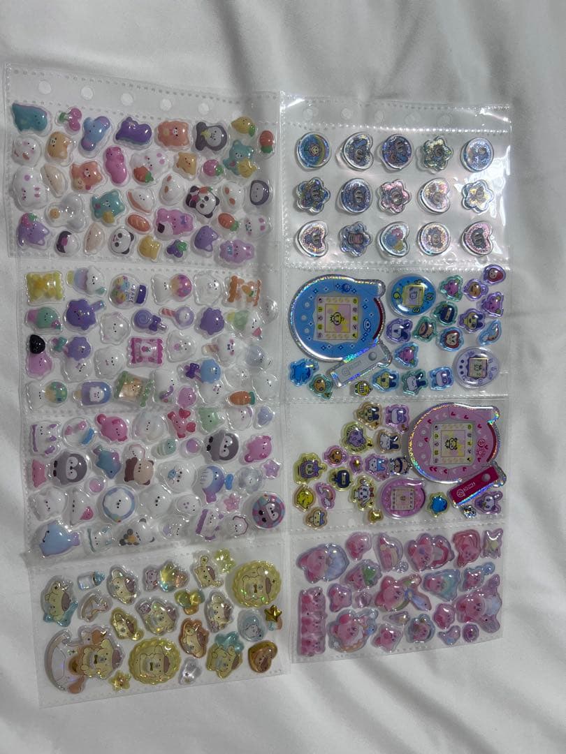 平成レトロ シール帳完成品 8冊セット バインダーリフィル付 まとめ売り