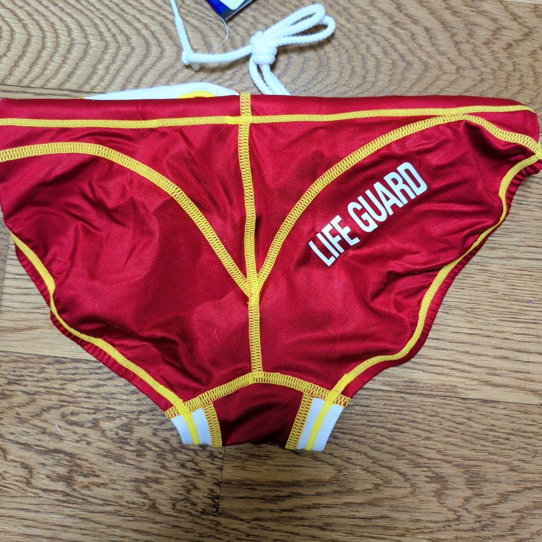 Mizuno 競泳用水着 赤 LIFE GUARD