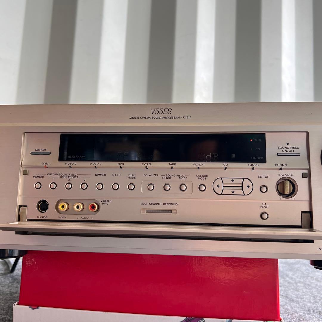 D83激安早い者勝ち✨　SONY AVアンプ V55ES ゴールド　オーディオ
