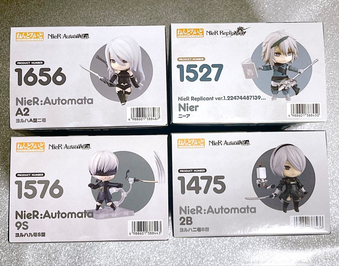 NieR:Automata 2B 9S A2 +ニーア 4体セット ねんどろいど