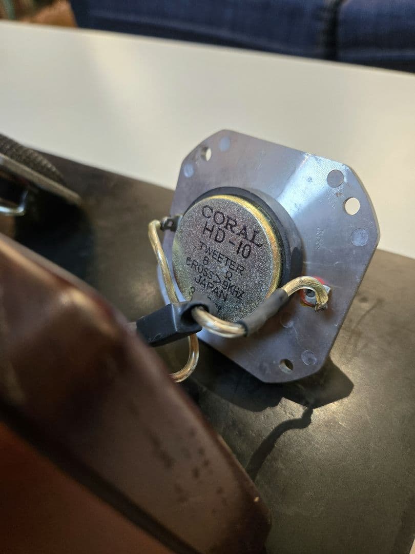 CORAL HD-10スーパーツイ－ターペア　美品