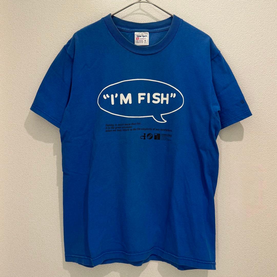 【当時物】 fishmans フィッシュマンズ Tシャツ ブルー M