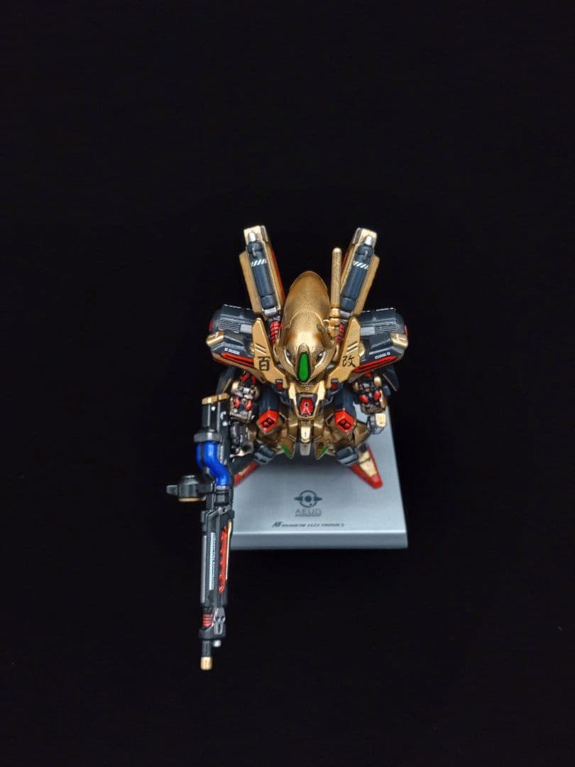 ゆ*】様 ガンダムコンバージ フルアーマー百式改 全塗装完成品