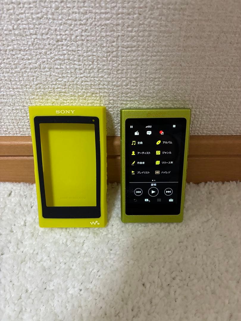 SONY ウォークマンNW-A35 16GB イエローグリーン