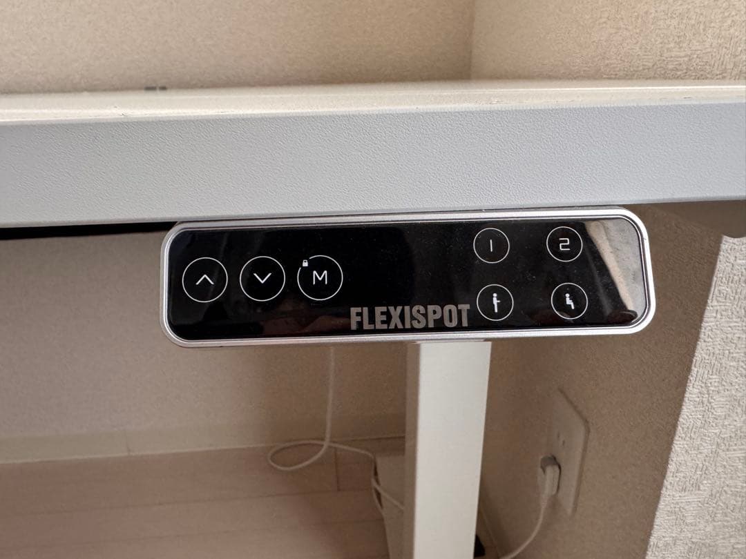 Flexispot E7 ホワイト 140*70 ホワイト天板