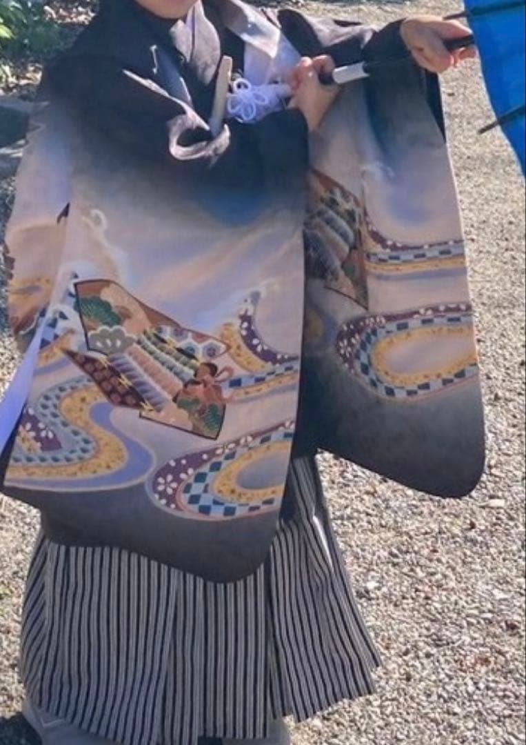子ども用 七五三 着物フルセット（雪駄なし）　男の子　袴