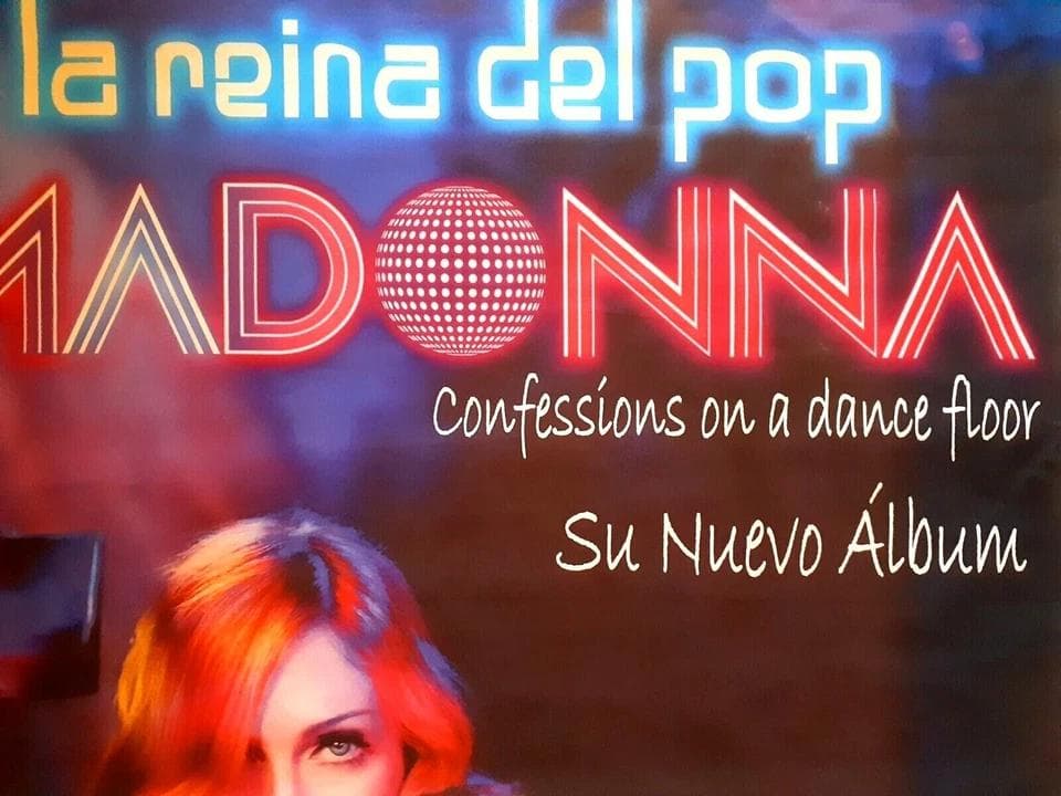 MADONNA　コロンビア製 WEA 宣伝用 非売品 タペストリー