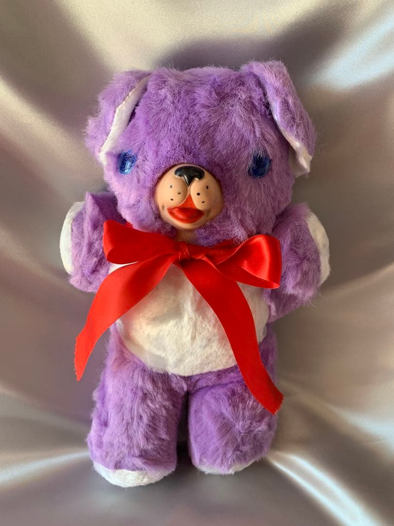 ビンテージドール　ラバーノーズ　ベア　クマ　くま　レトロ　ラバードール