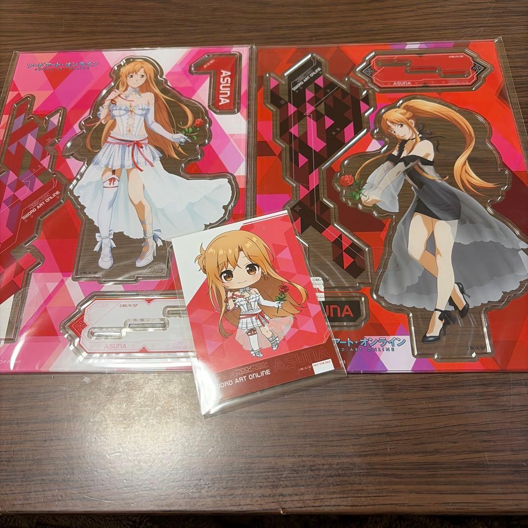 くじ引き堂　ソードアート・オンライン S賞　BIG アクリルフィギュア アスナ
