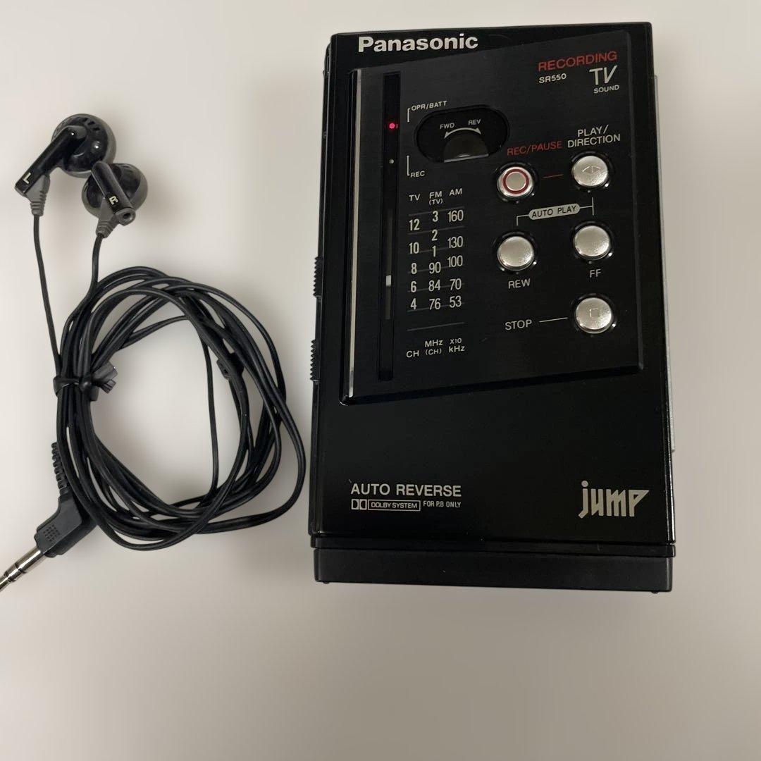 Panasonic ステレオラジオカセットレコーダー　RX-SR550 ジャンク