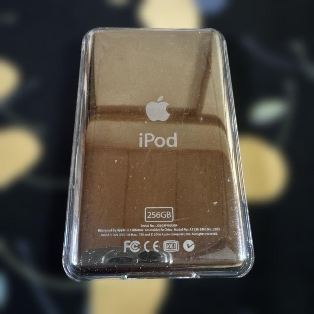 iPod Classic 第5世代スケルトンSSD256GB 電池新品