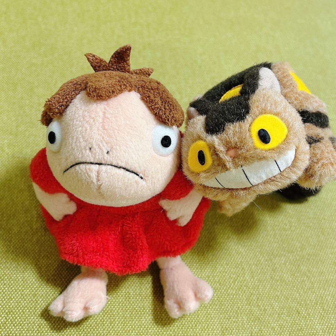 《レイチェル》　崖の上のポニョ&ネコバス　ぬいぐるみ