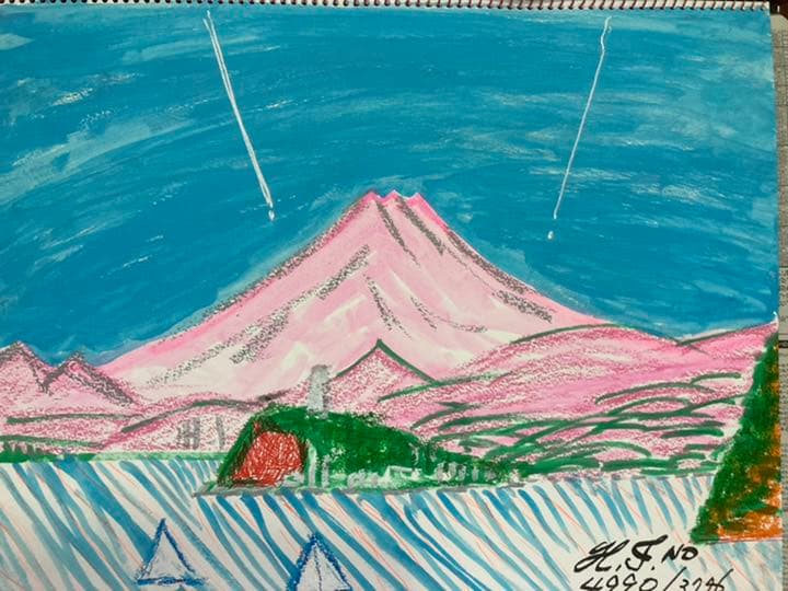 幻想絵画、空飛ぶ画家糸川裕志の水彩画アルバム