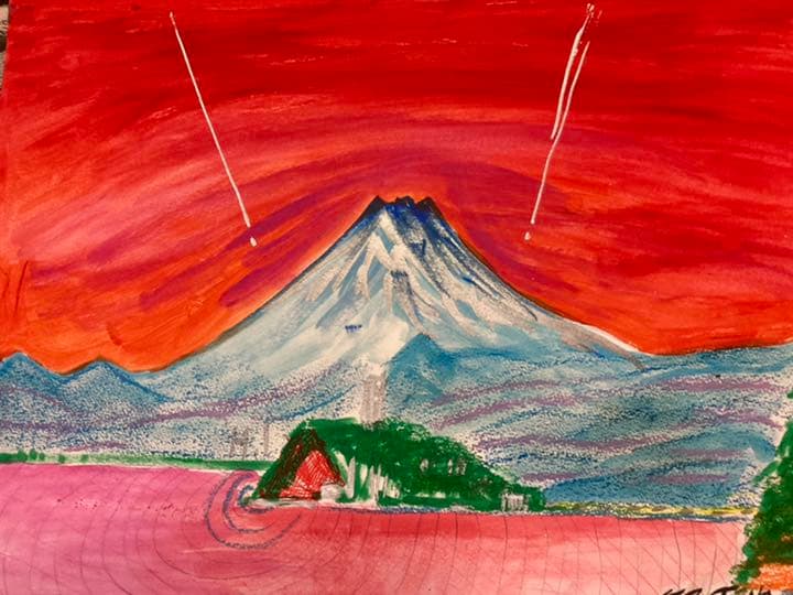 幻想絵画、空飛ぶ画家糸川裕志の水彩画アルバム