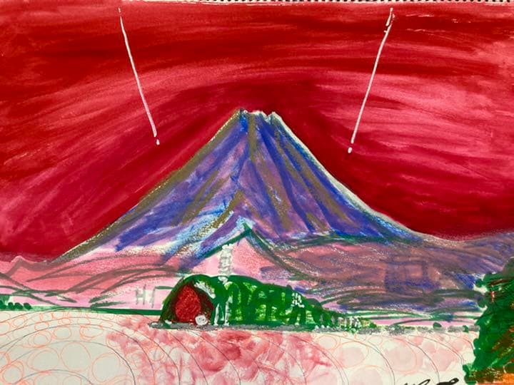 幻想絵画、空飛ぶ画家糸川裕志の水彩画アルバム