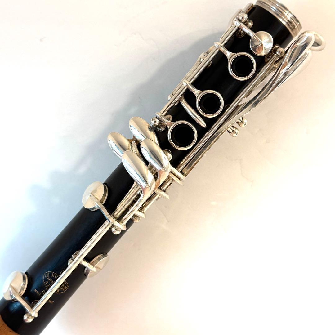【超美品】ビュッフェクランポン B♭クラリネット R13 タンポ全交換済み