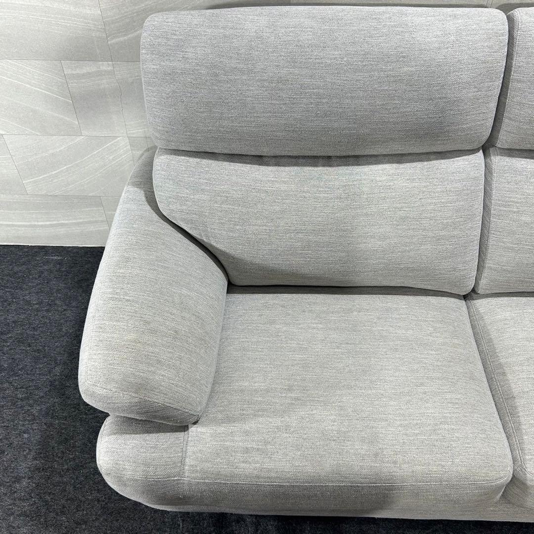 ニトリ ソファ 3人掛け 布張り NポケットA13 オットマンセット d3004