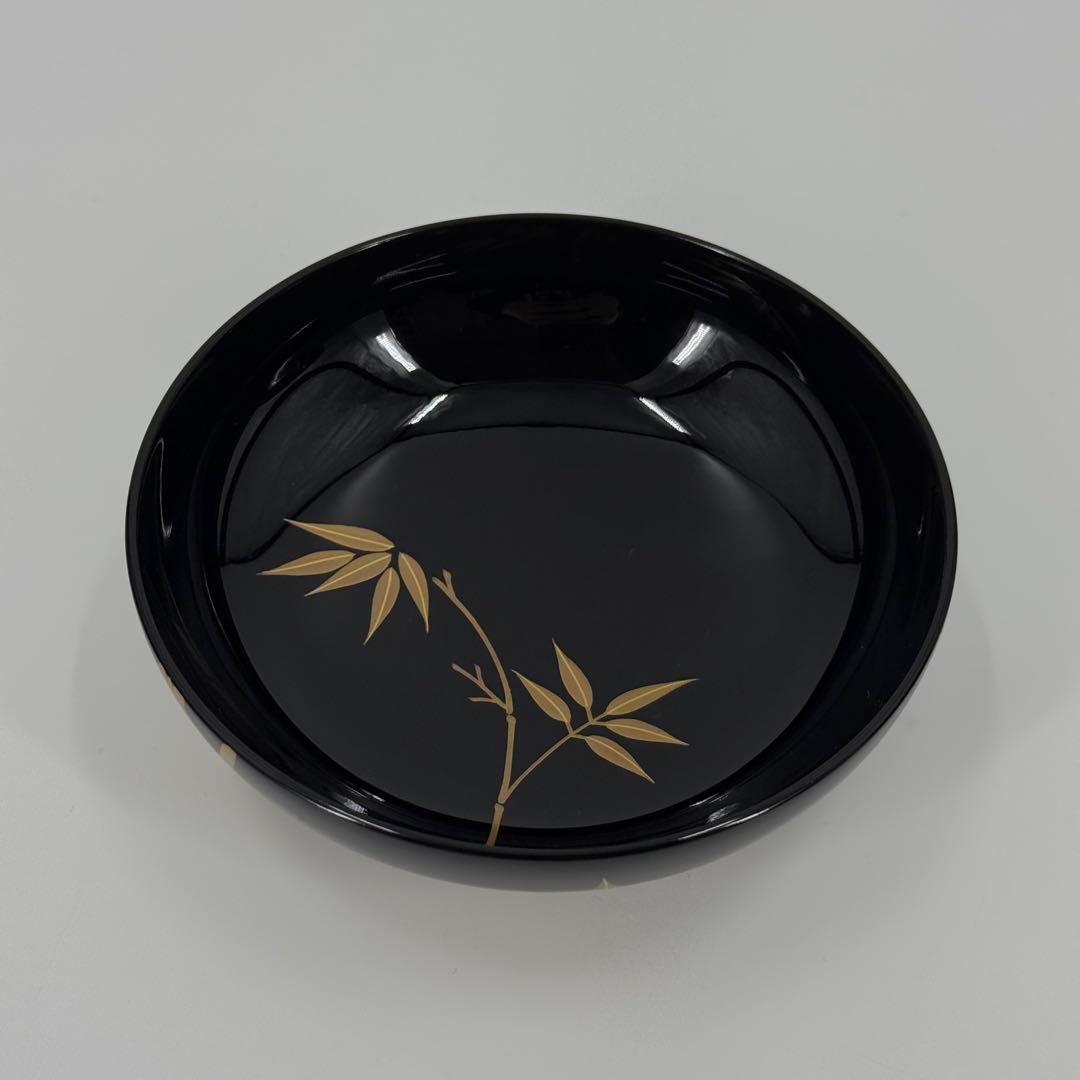 象彦 五清 吸物椀 五客セット 漆器 蒔絵 金彩 木製 高級 松竹梅蘭菊