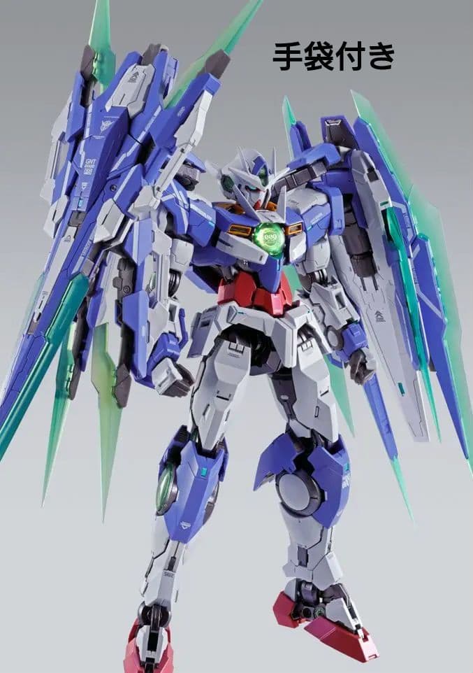 新品未開封　 メタルビルド　ダブルオークアンタフルセイバー　【手袋付き】