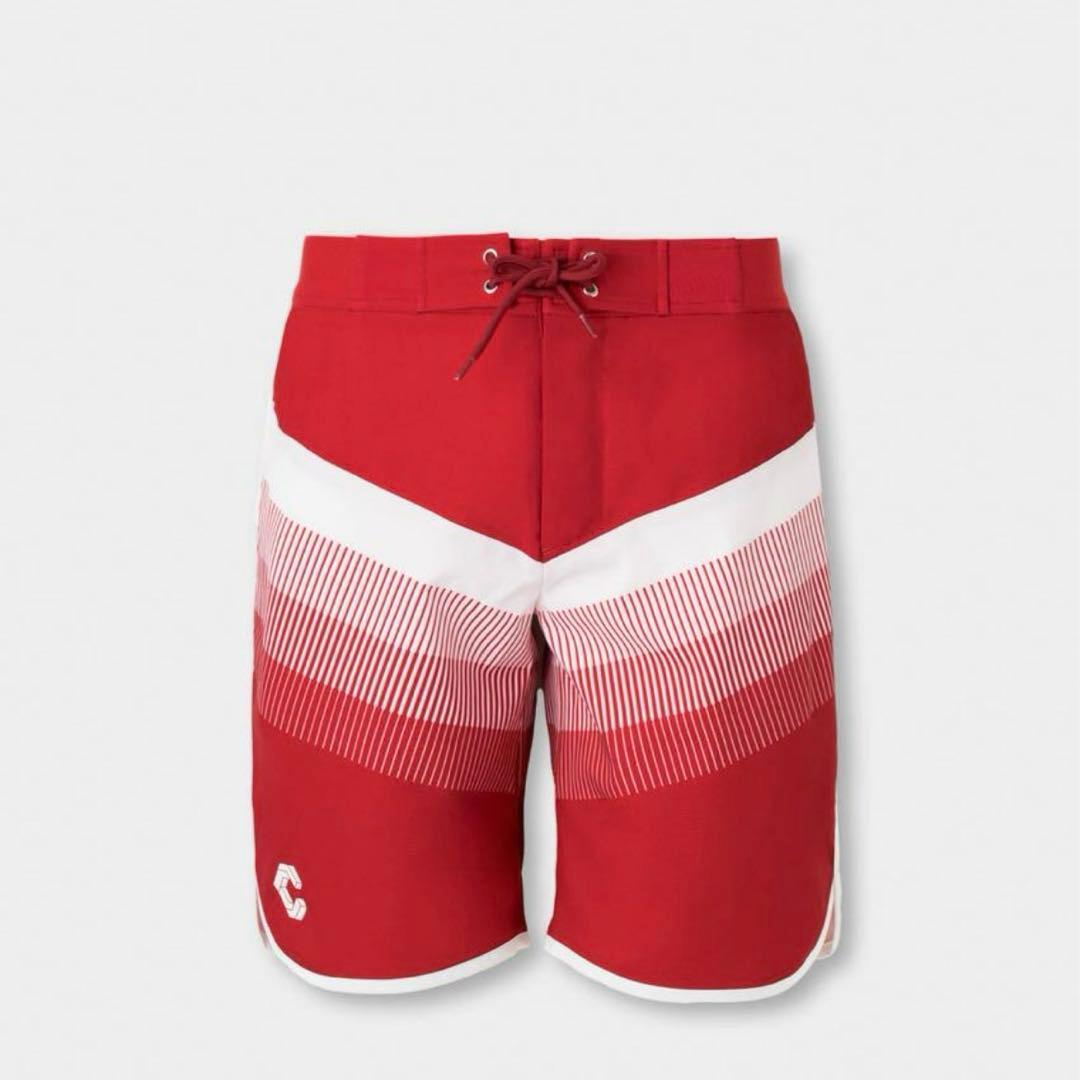 【極美品】CRONOS サーフパンツ レッド Lサイズ