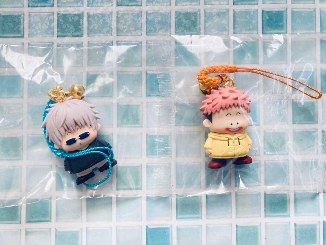 【呪術廻戦 ふぁんし〜 根付ますこっと 私服】 虎杖悠仁、五条悟