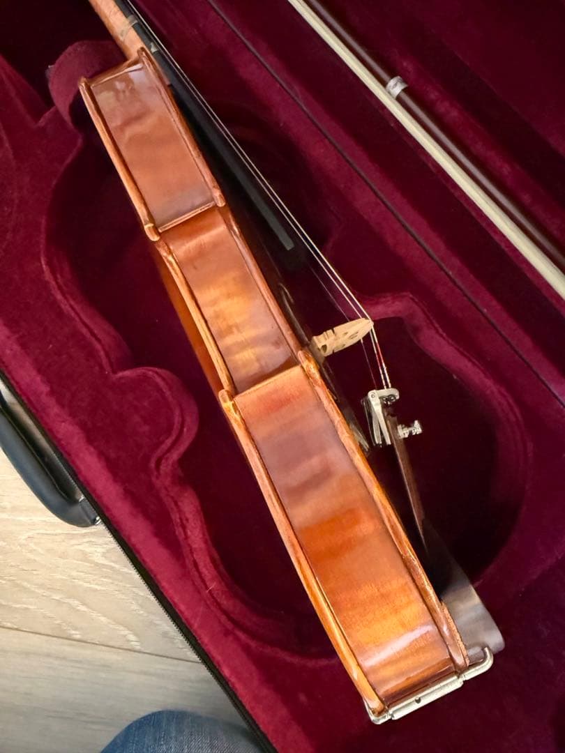 バイオリン 弦楽器 (3/4サイズ) herman Q017A ケース付