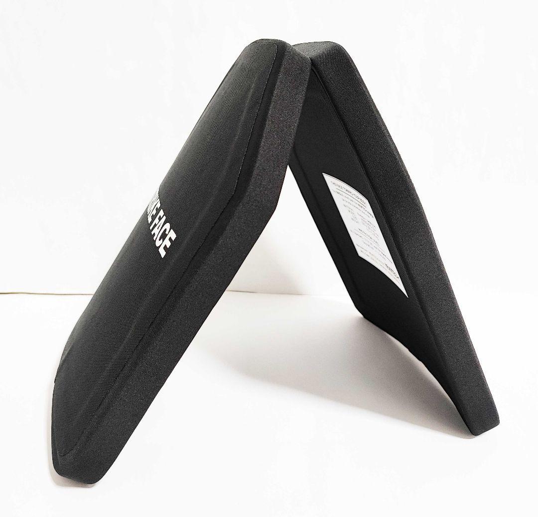 NIJ IV レベル４ 防弾プレート Sサイズ ２枚 セット Newtech