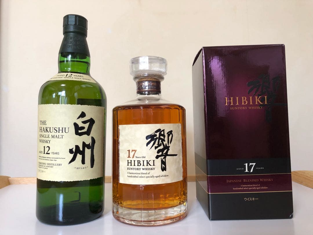 響17年 白州12年 販売休止品