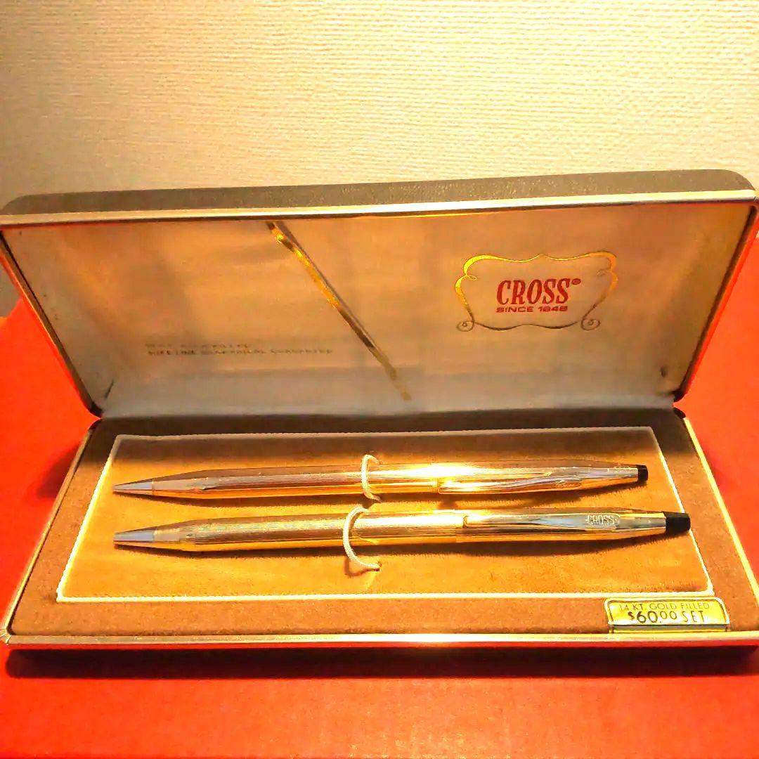 クロス　14KT シャープペン & 10KT ボールペン