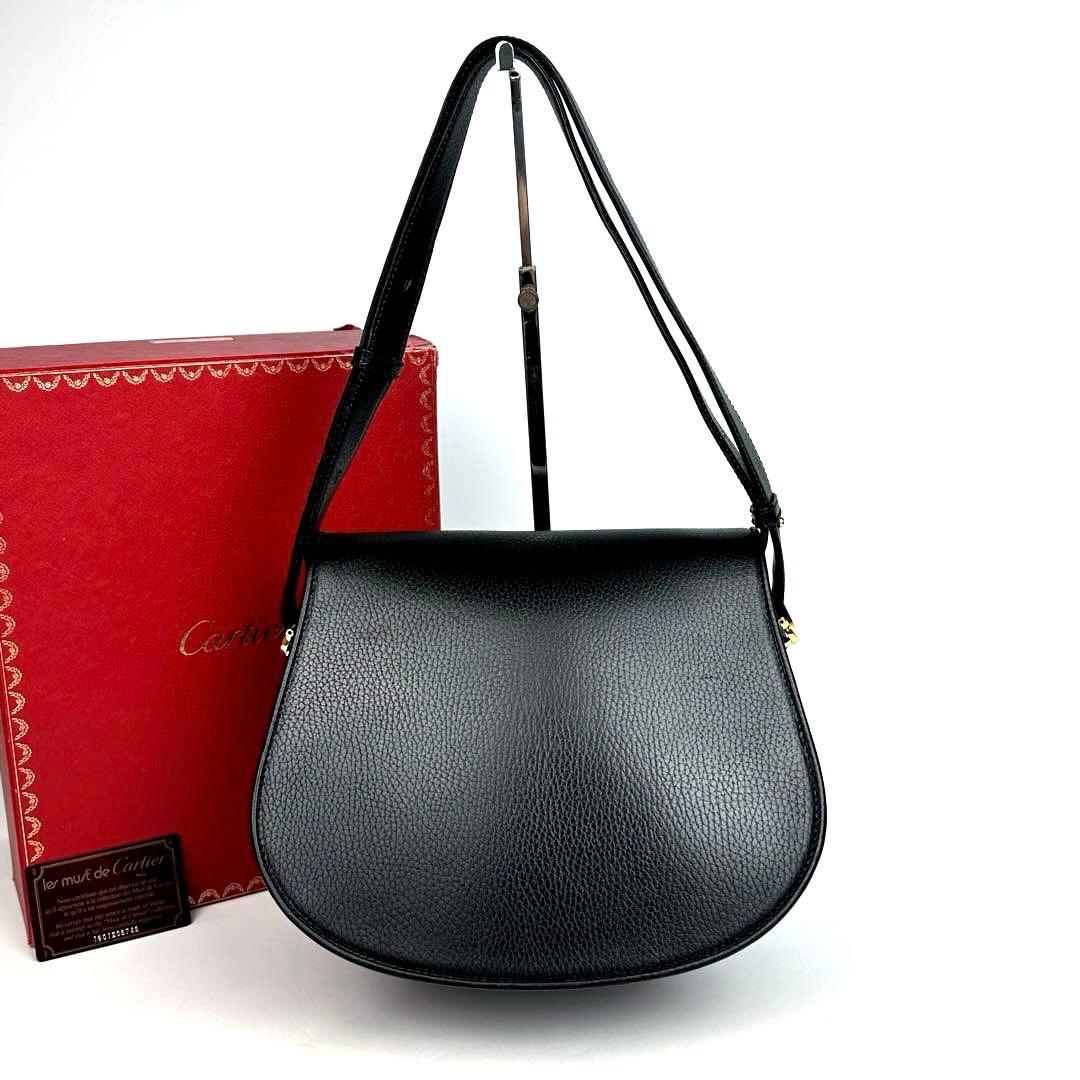 マーマレードカルティエ マストライン ショルダーバッグ 2way
