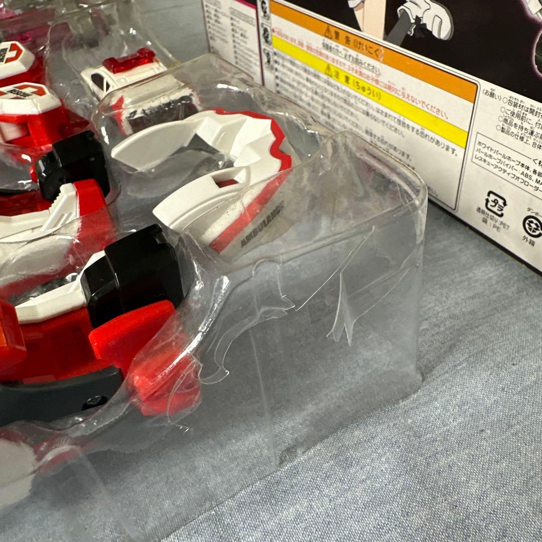 トミカハイパーレスキュードライブヘッド　シンクロ合体セット　アーマードエンペラー