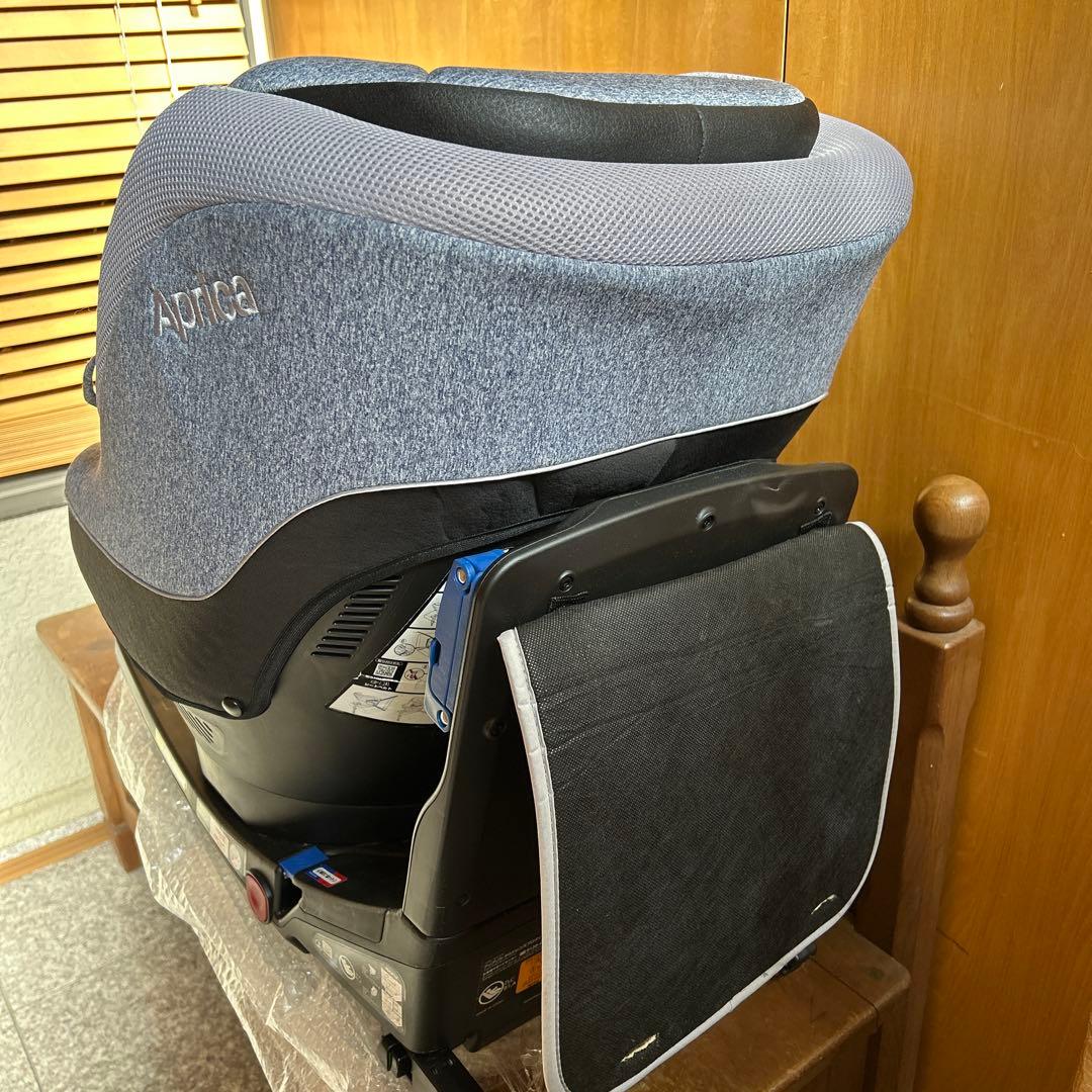 Aprica クルリカAC ISOFIX回転式チャイルドシート グレー　美品