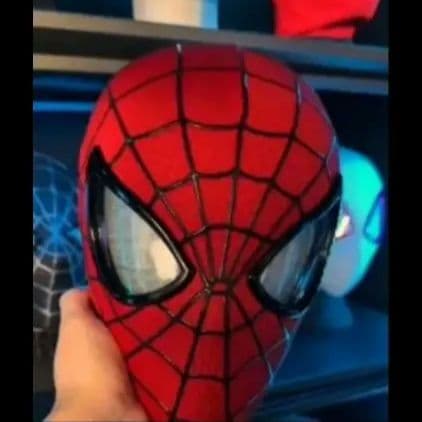 スパイダーマンアメイジング最新作品，立体的感焼き網電動充電式 シェルマスク
