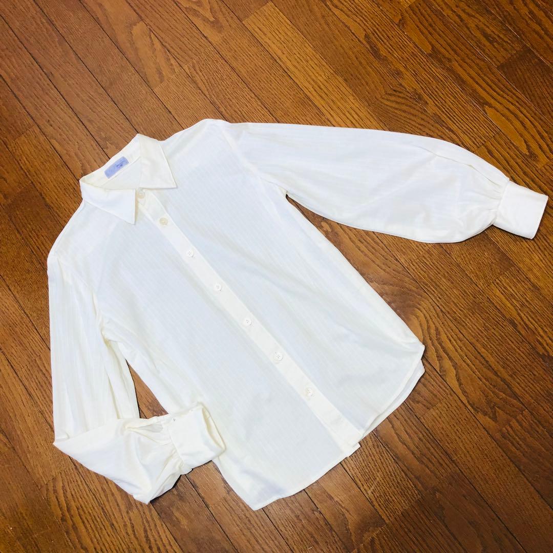 Jimmy Page アーガイル柄ニットベスト　ホワイトシャツ