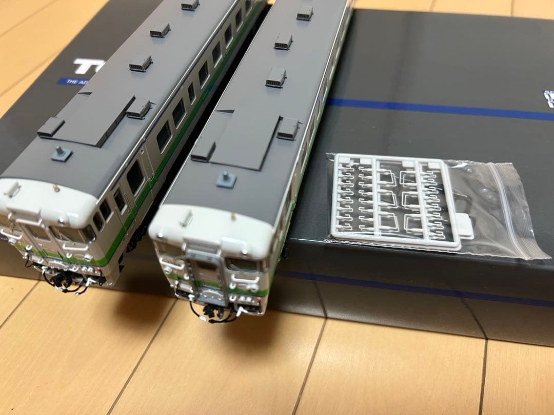 TOMIX HO JRキハ40 1700形 M T手すり等真鍮に交換