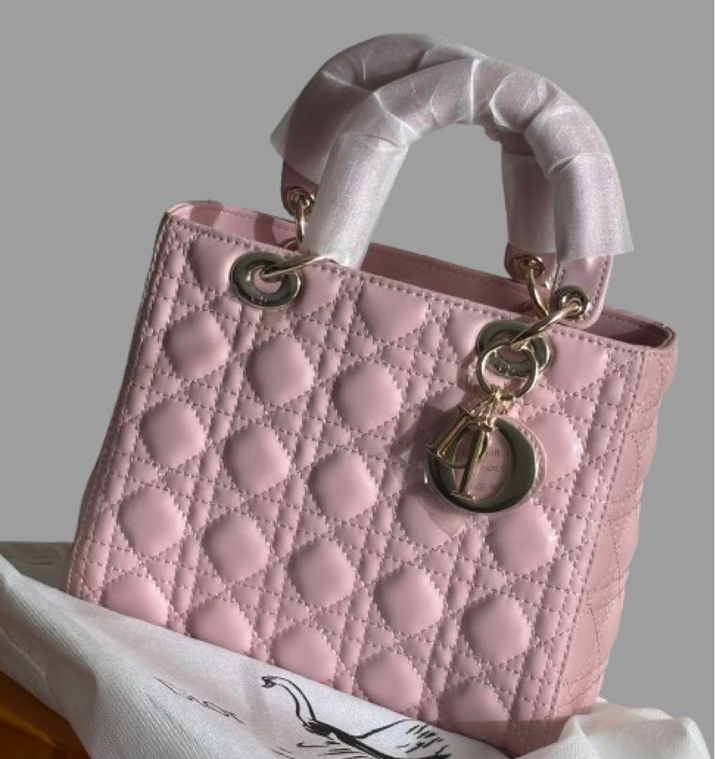 た*ぃ様 DIor非売品カナージュ ハンドバッグ ピンク　ノベルティ特価セール