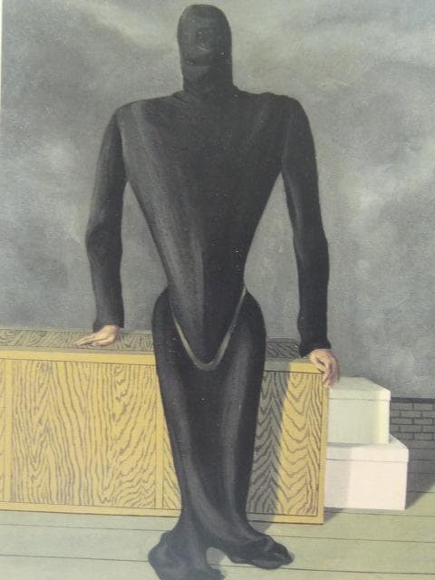 ルネ・マグリット、女盗賊、希少な画集より、新品高級額