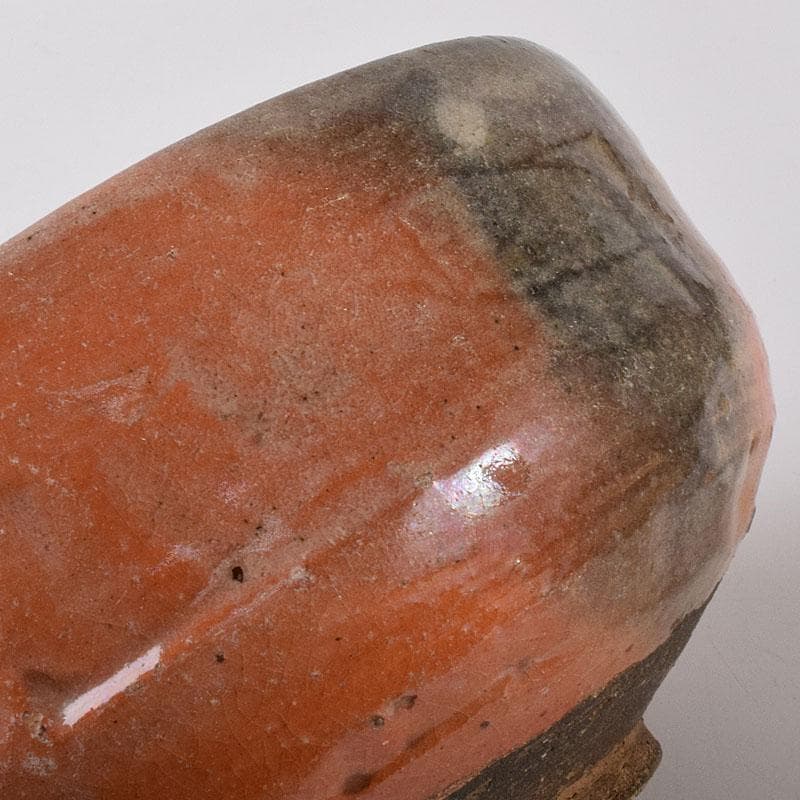 茶道具　楽吉左衛門　赤楽茶碗　黒楽茶碗　2点まとめて　V R8463